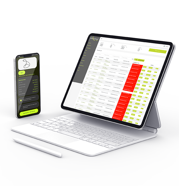 Car rental admin dashboard