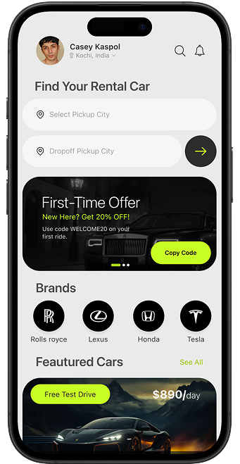 Mobile booking tracker for fleet management system